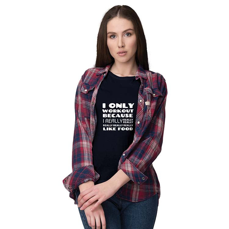 Really Like Food Women T-Shirt - corporate gift by YuBingo