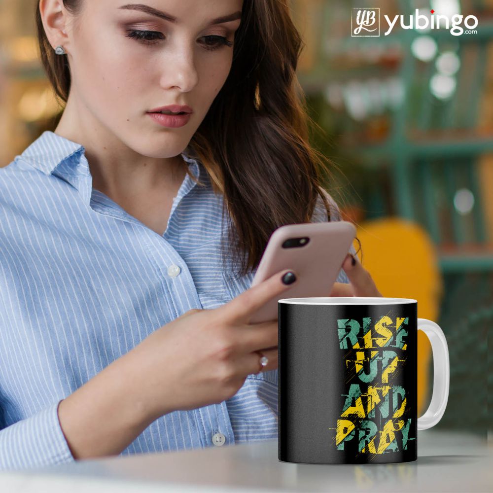 Rise Up and Pray Coffee Mug - product image 3