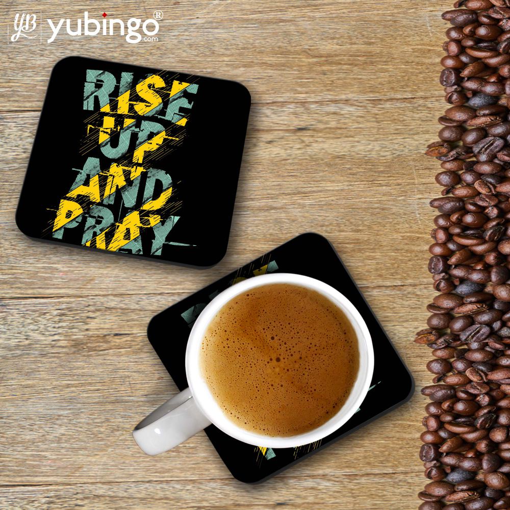 Rise Up and Pray Coasters - product image 4