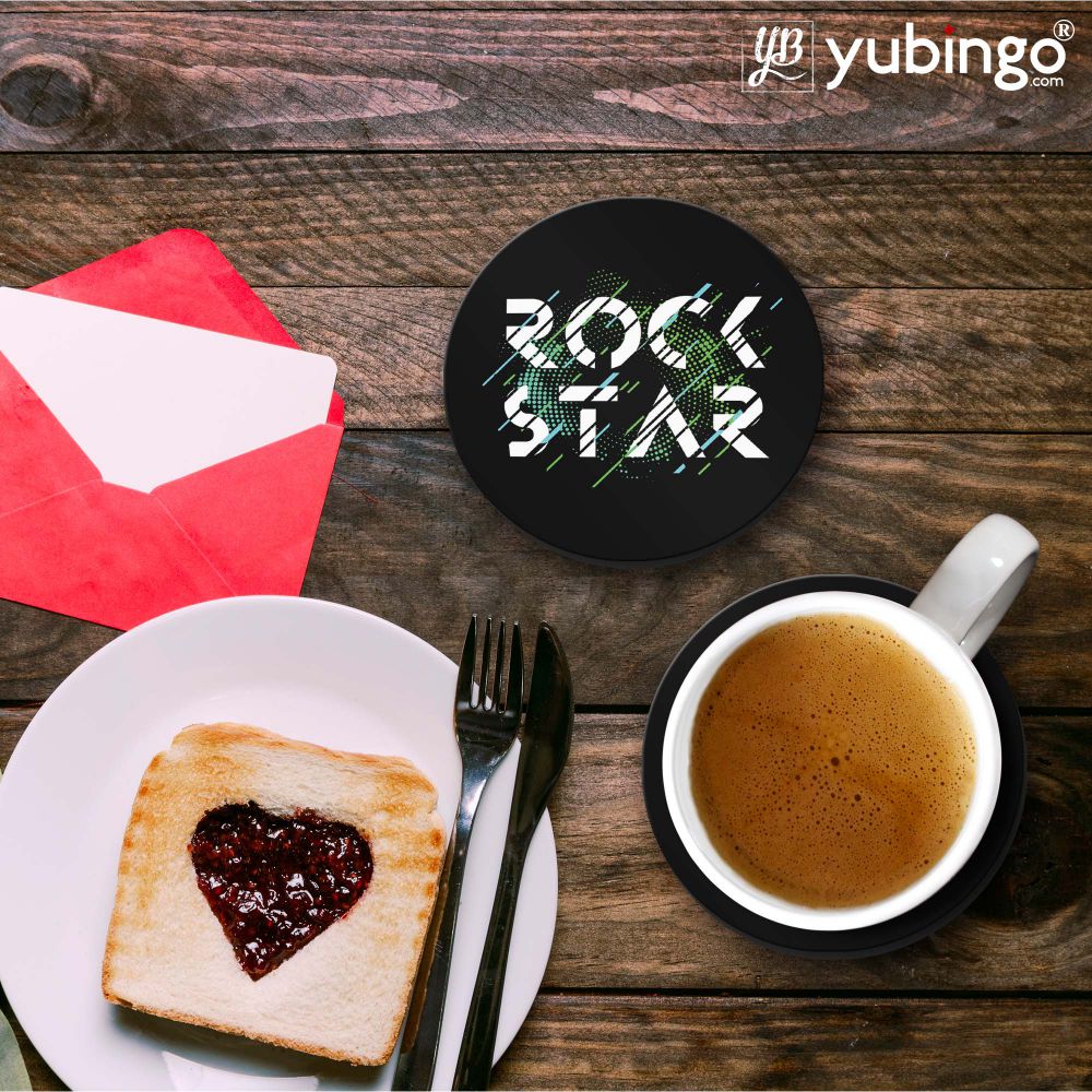 Rock Star Coasters - corporate gift by YuBingo