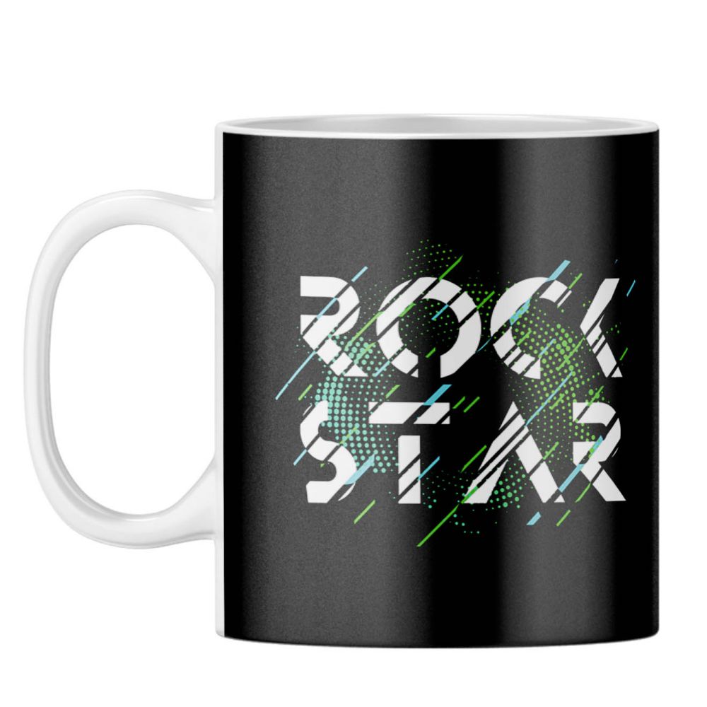 Rock Star Coffee Mug - corporate gift by YuBingo