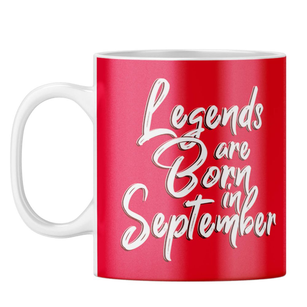 September Legends Coffee Mug - corporate gift by YuBingo