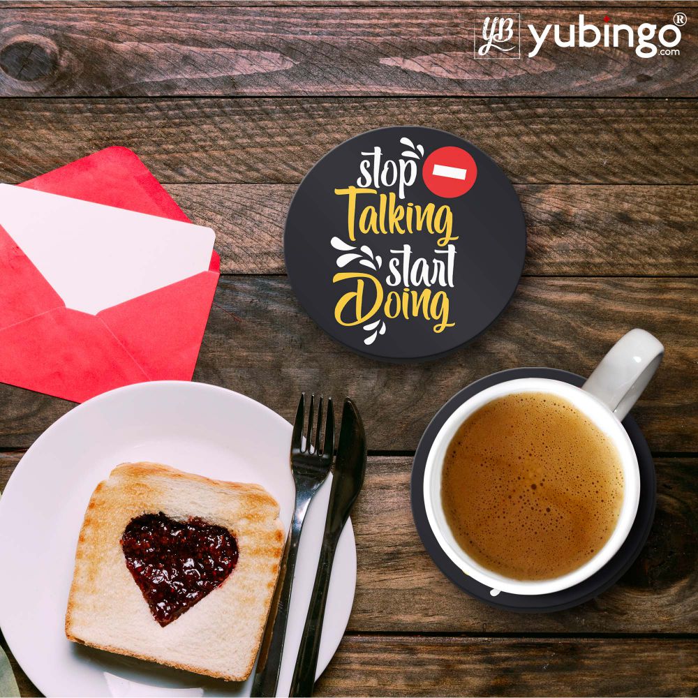Start Doing Coasters - corporate gift by YuBingo