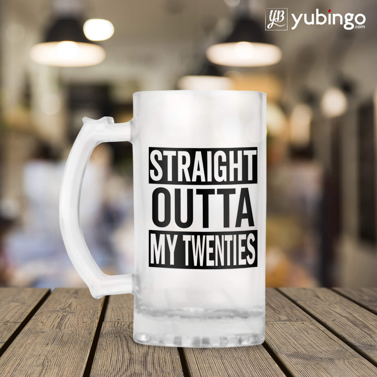Straight Outta Twenties Beer Mug - product image 3