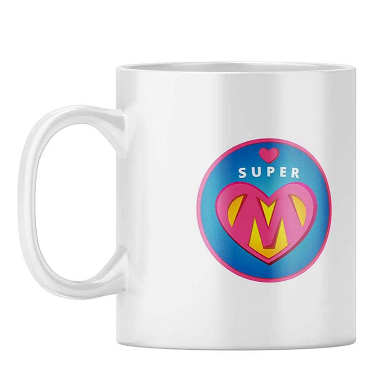 Super Mom Coffee Mug - corporate gift by YuBingo