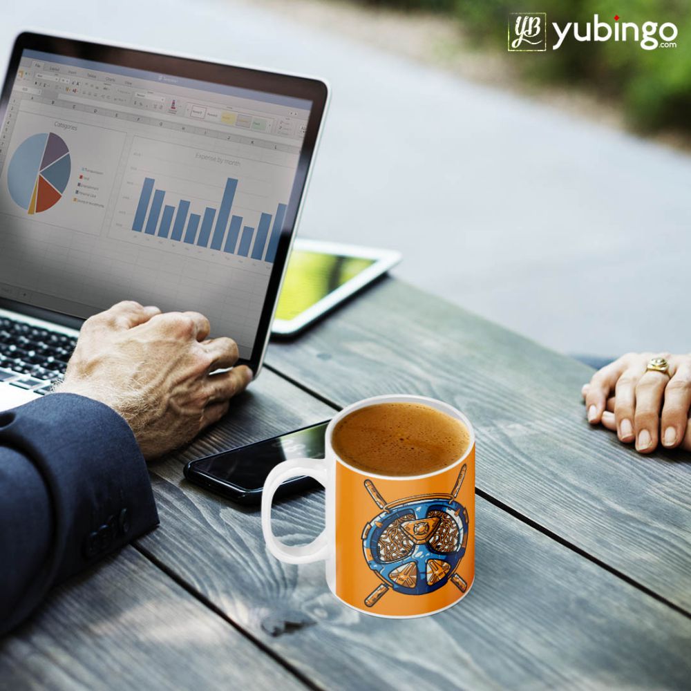 The Cool Shield Coffee Mug - corporate gift by YuBingo