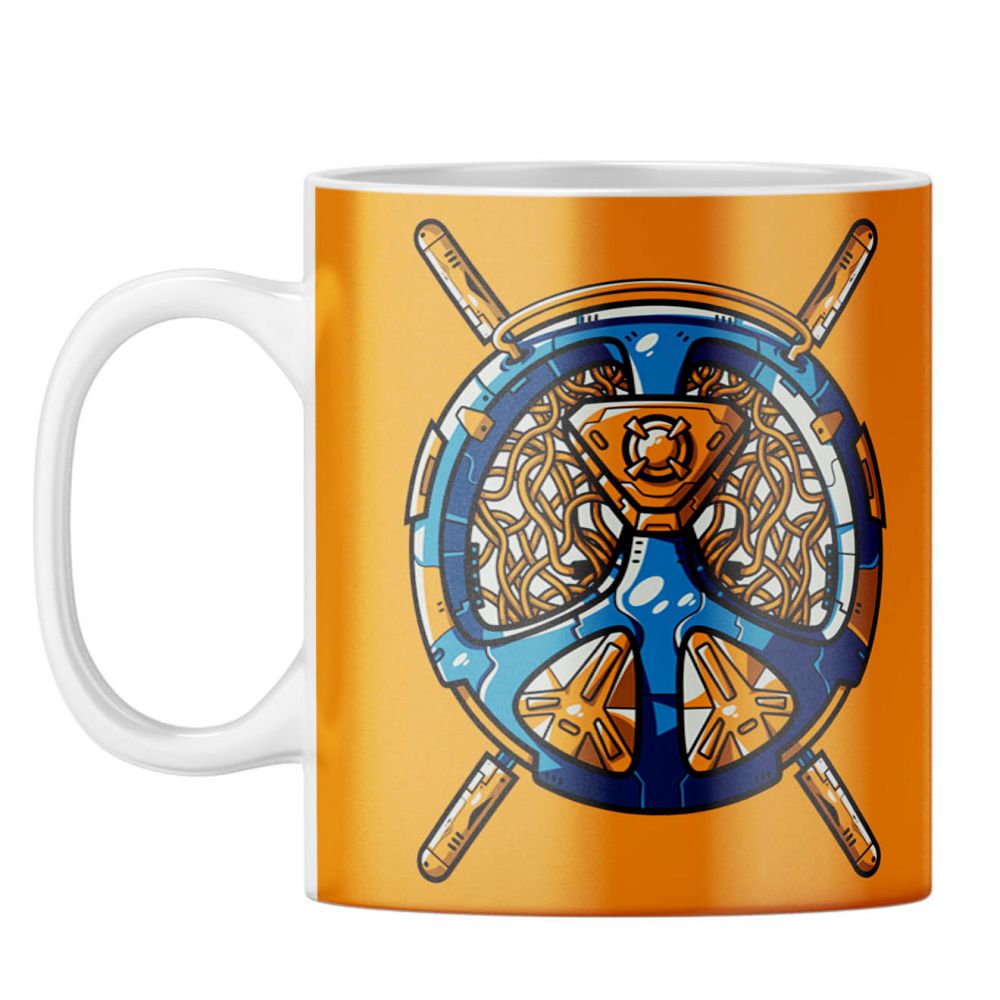 The Cool Shield Coffee Mug - corporate gift by YuBingo