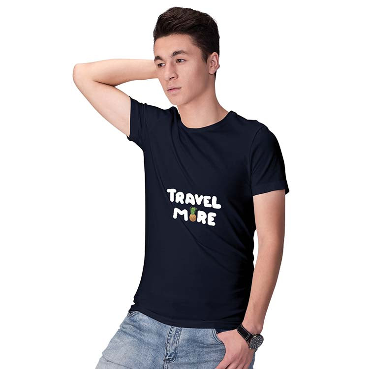 Travel More Men T-Shirt - corporate gift by YuBingo