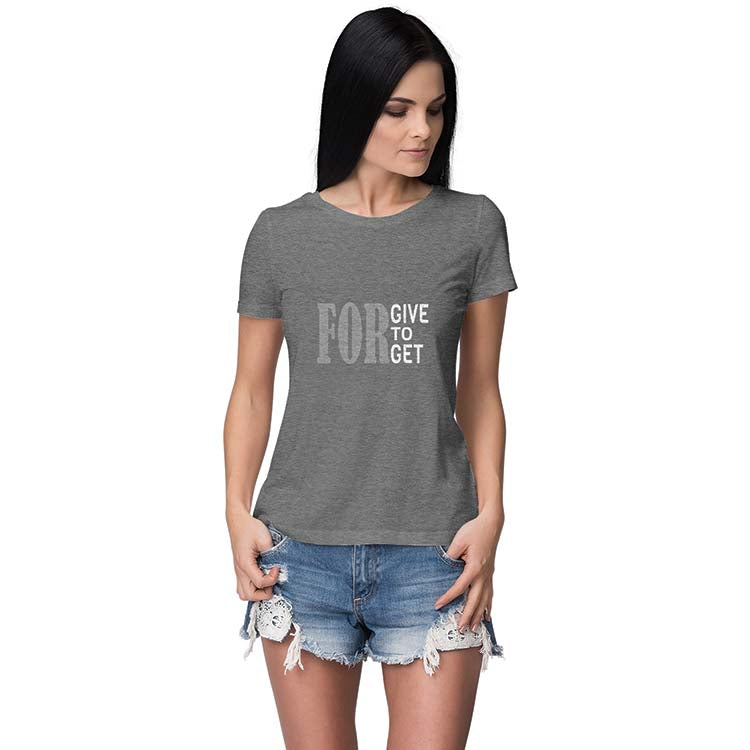 Two Messages Women T-Shirt - corporate gift by YuBingo