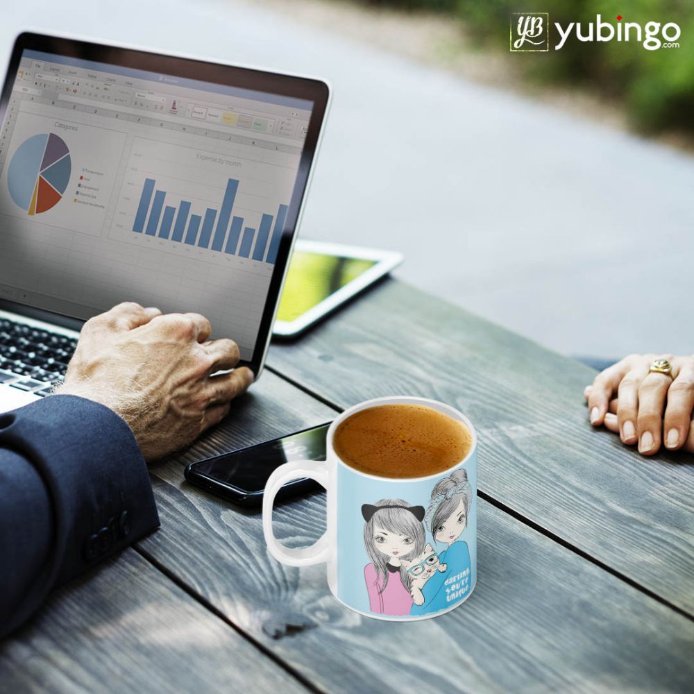 You are Unique Coffee Mug - corporate gift by YuBingo