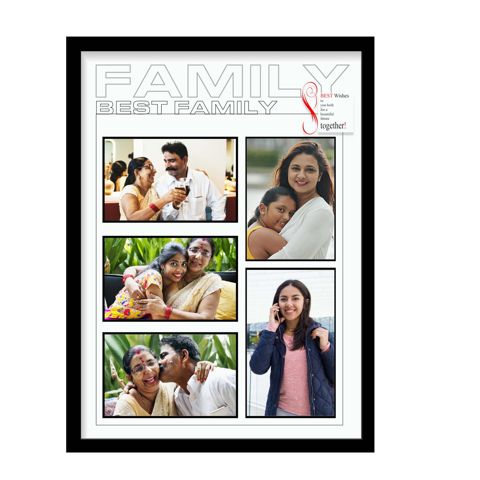 Best Family Photo Collage Customised Frame - product image 3