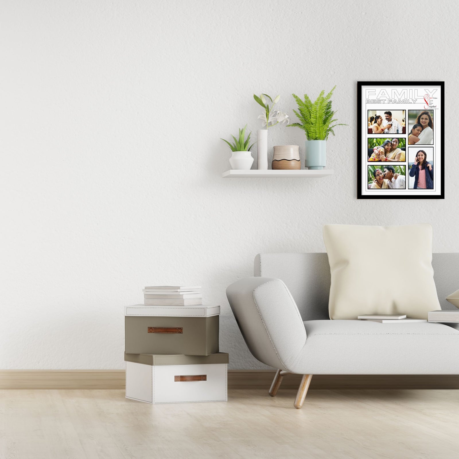 Best Family Photo Collage Customised Frame - product image 4