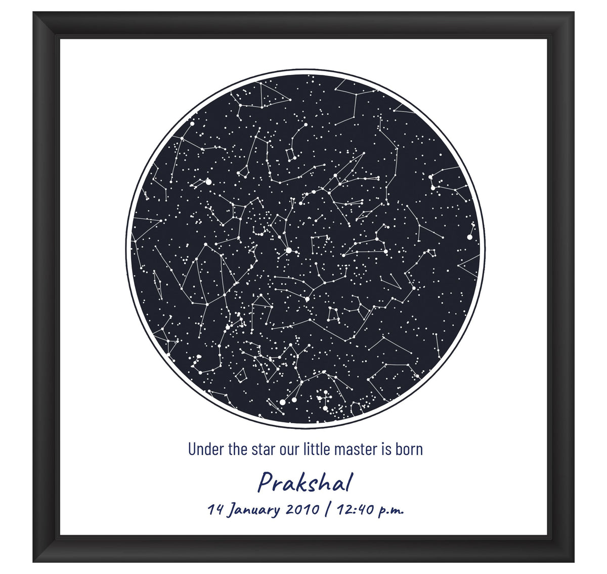 Birthday Sky Map Customised Frame - product image 2