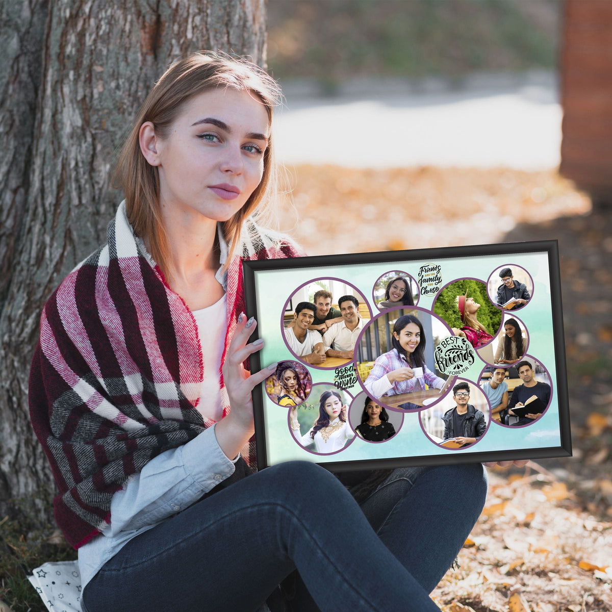 Friends Photo Collage Customised Frame - product image 3