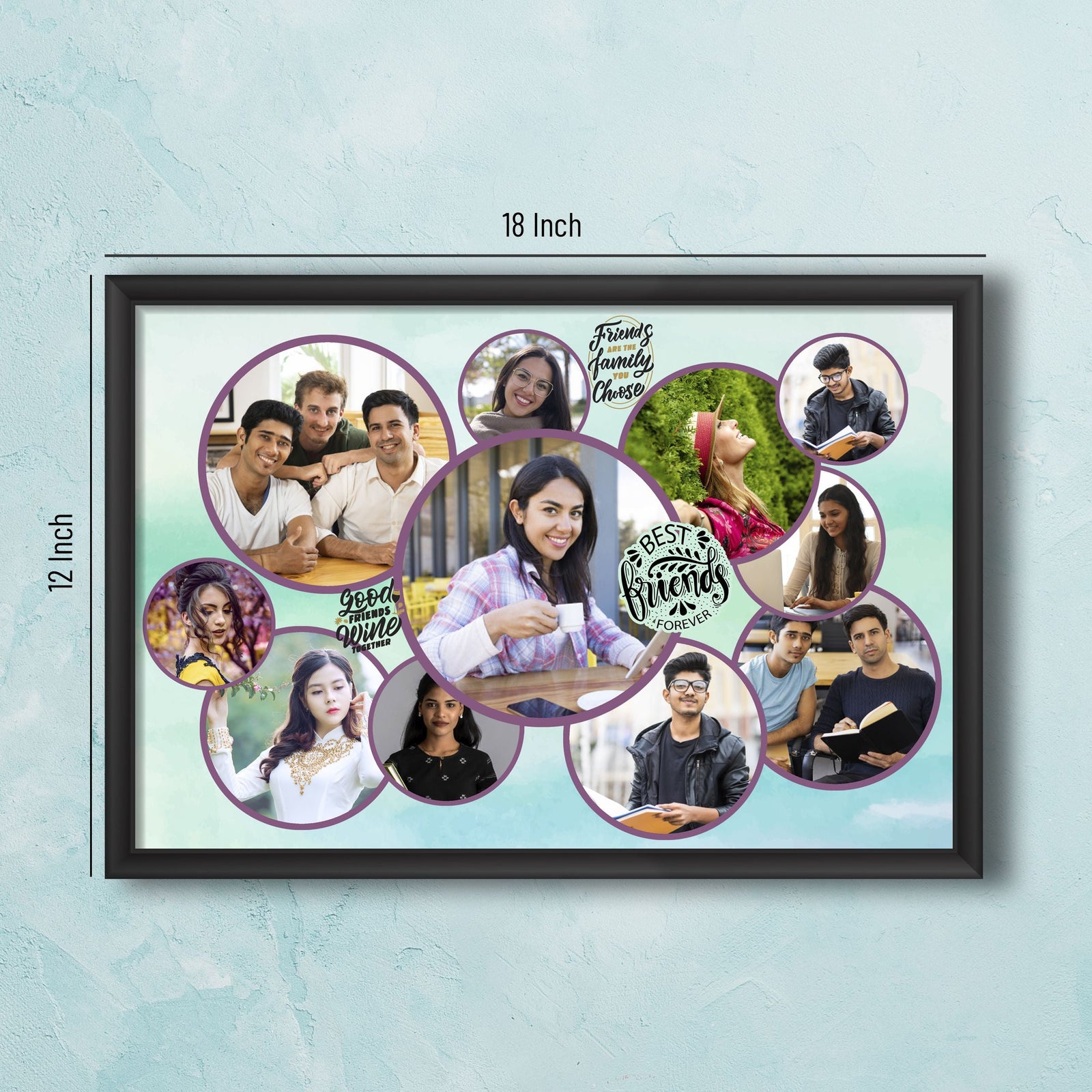 Friends Photo Collage Customised Frame - product image 6