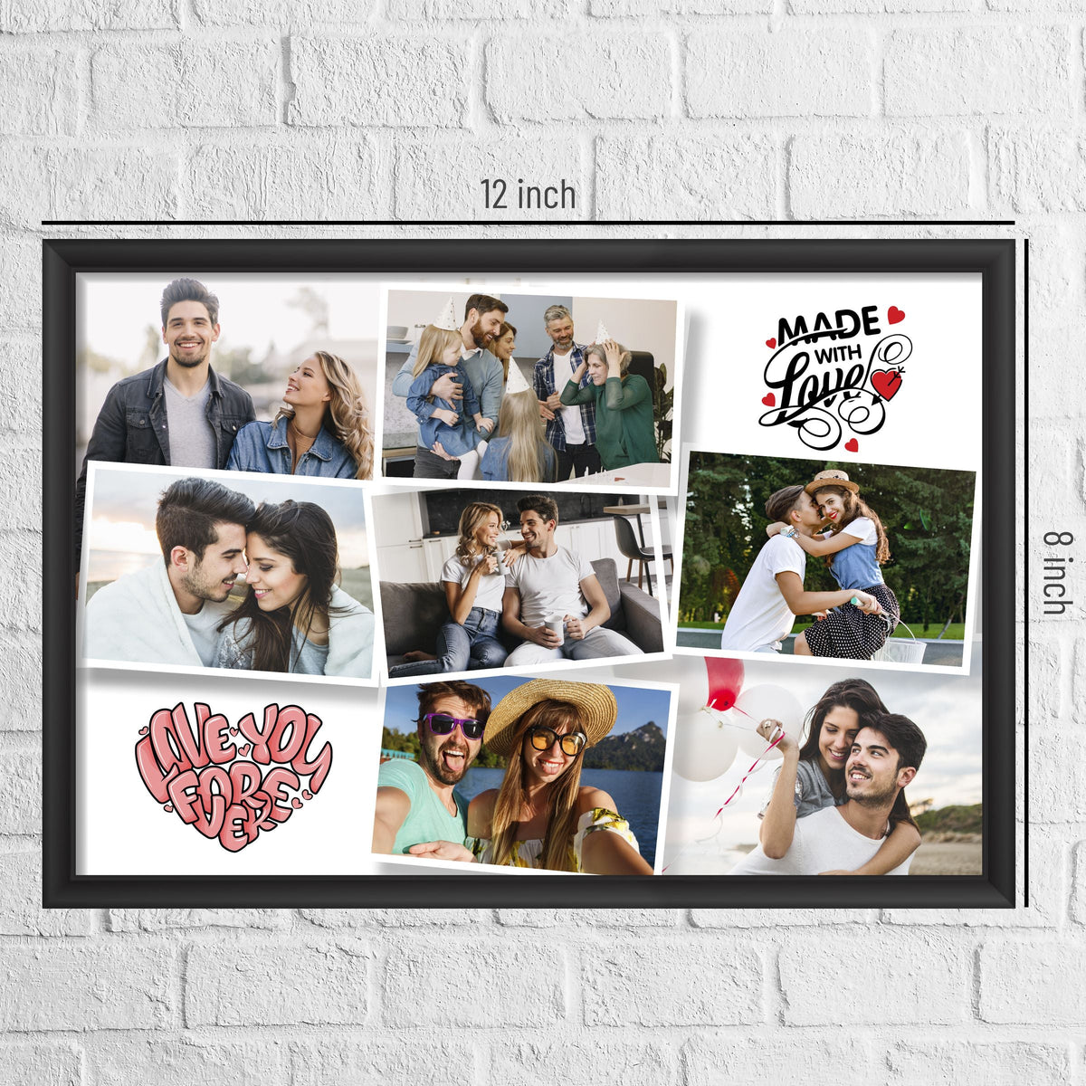 Photo Collage with Seven Photos Customised Frame - product image 5