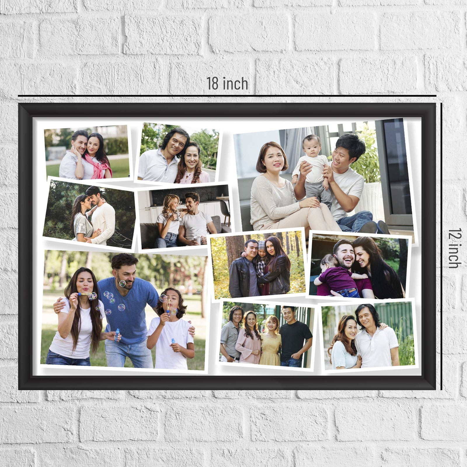 Photo Collage with Ten Photos Customised Frame - product image 6