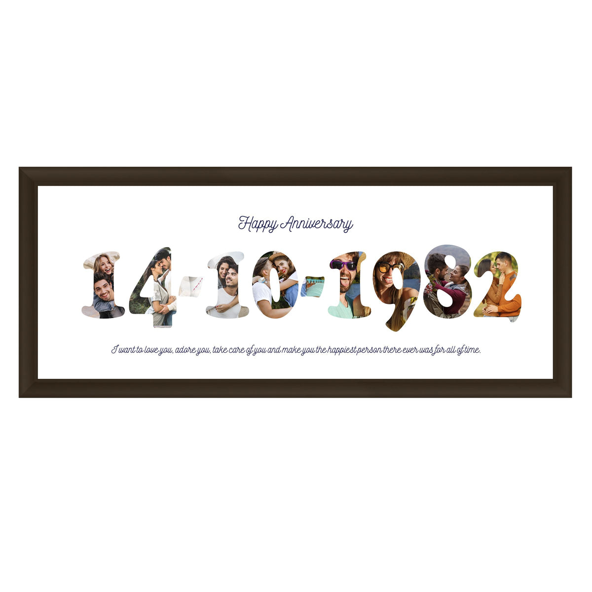Special Date with Photo Collage Customised Frame - product image 2